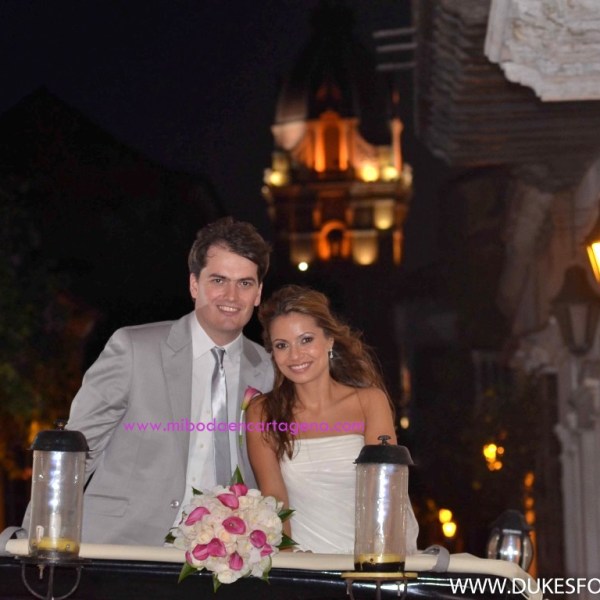 Diana et Ronan: un mariage magique à Carthagène! 