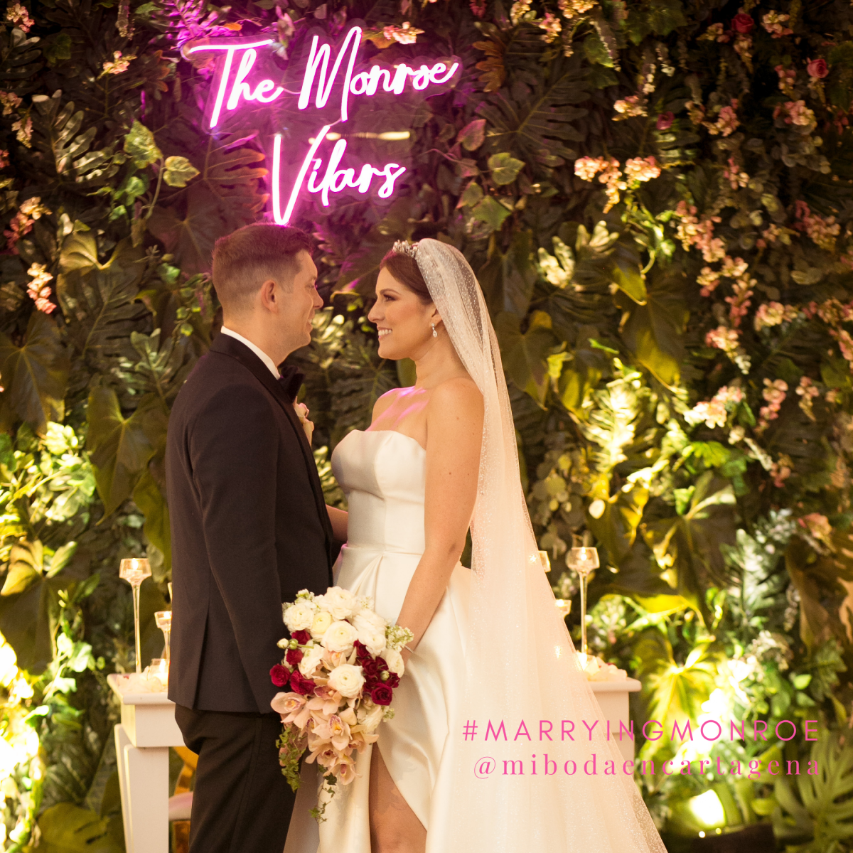 Candle Light Flare Wedding with a Pink Modern Twist, Melissa &&nbsp;Trevor